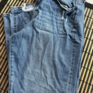 SO Blue Straight Leg Jeans Medium Wash